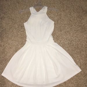 White dress